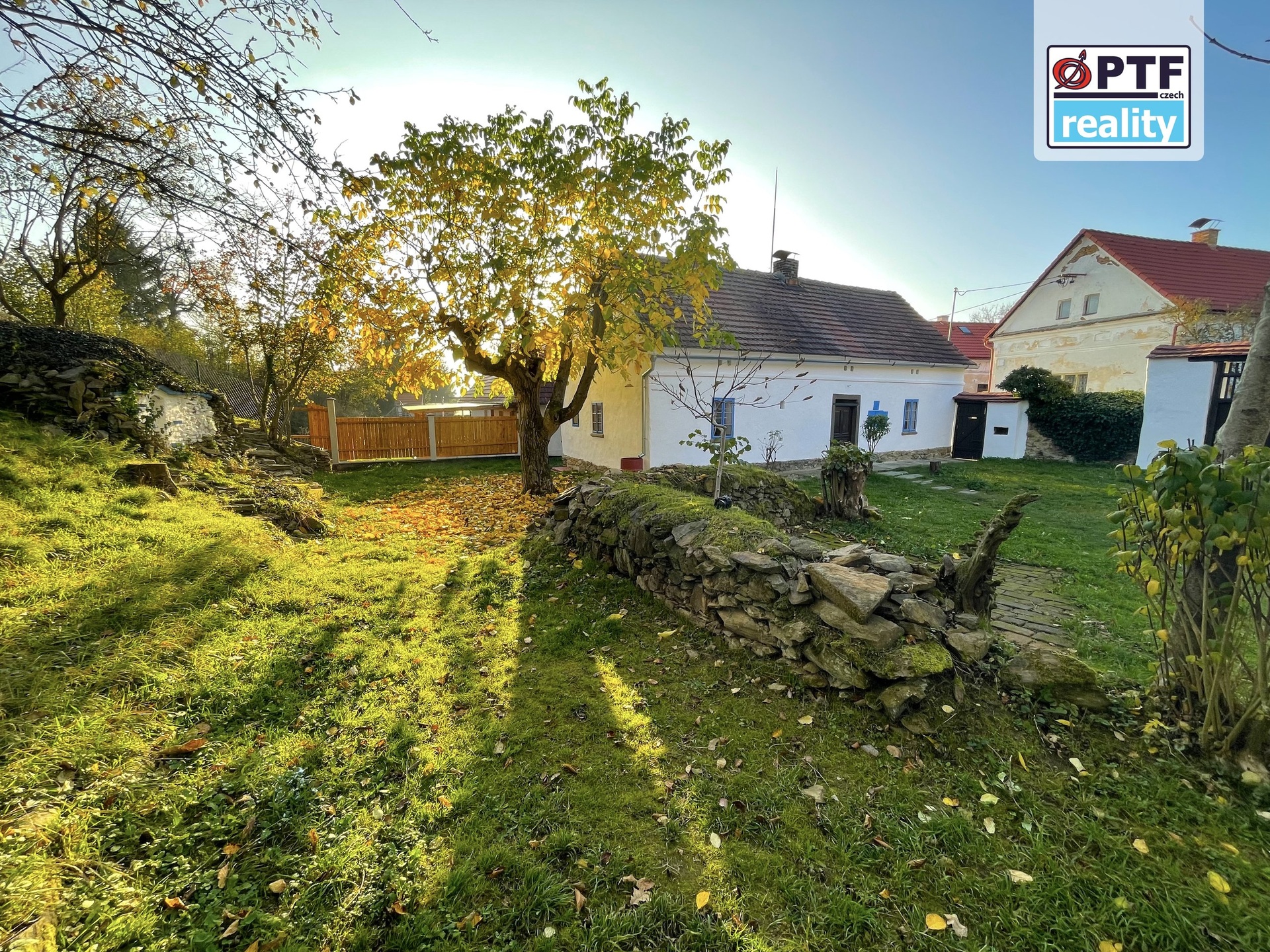 Venkovní posezení a zahrada