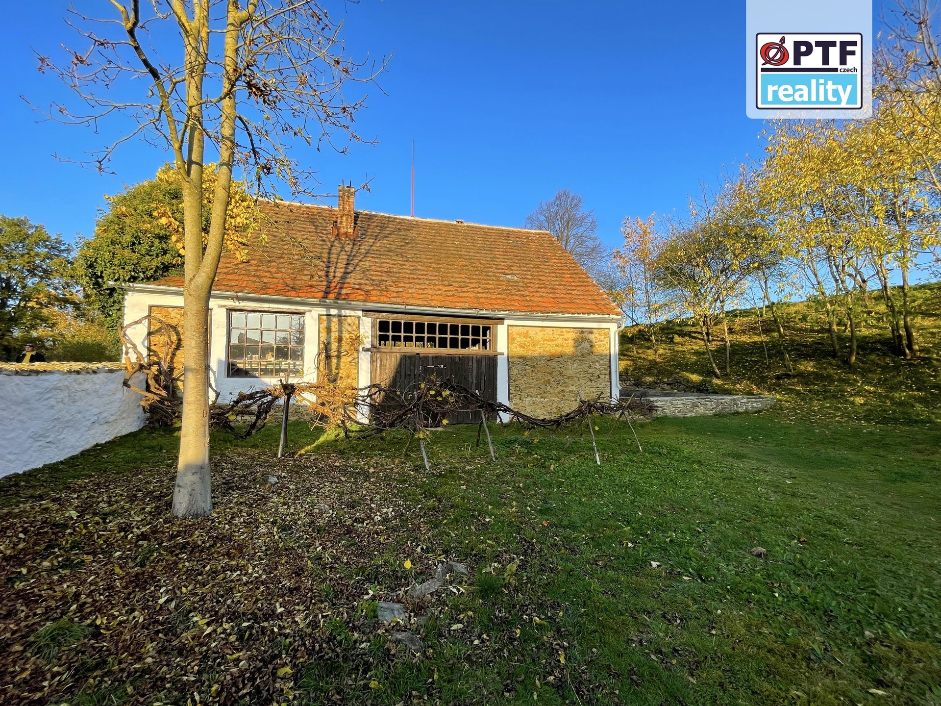 Umístění usedlosti v krajině